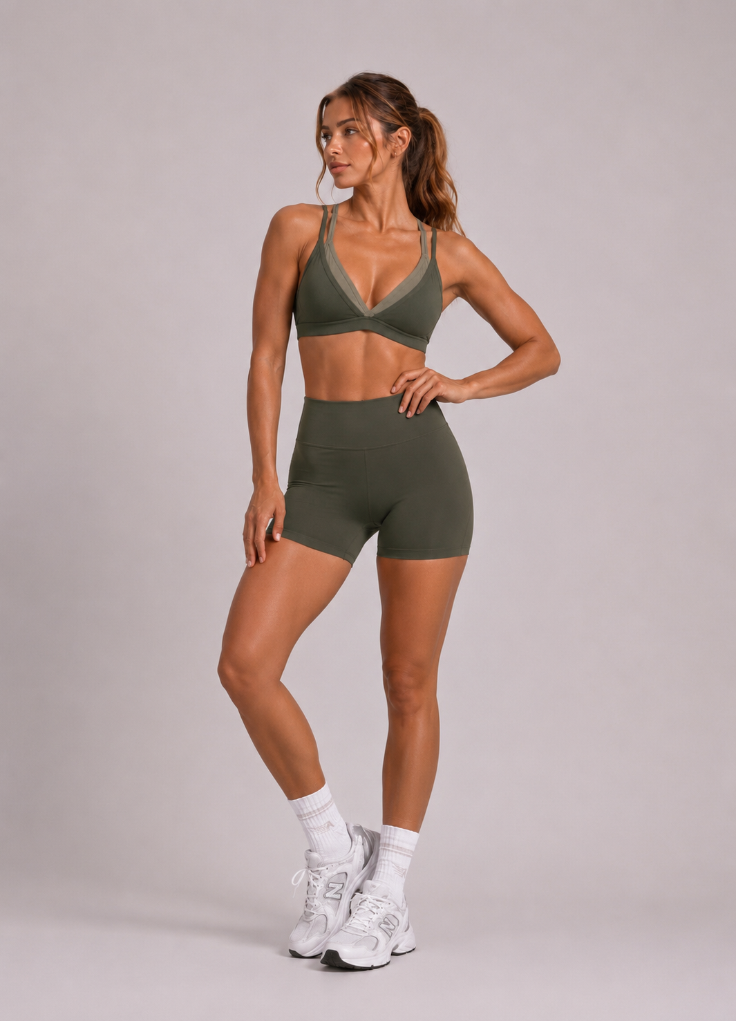 Ensemble Sculpt – Brassière & Short Taille Haute